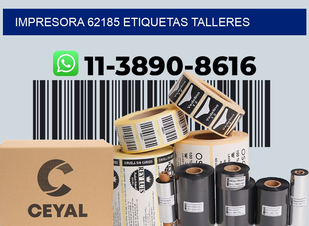 impresora 62185 etiquetas talleres