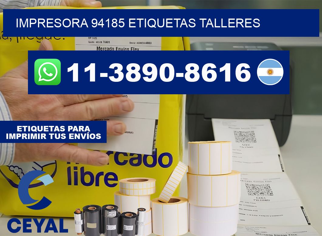 impresora 94185 etiquetas talleres