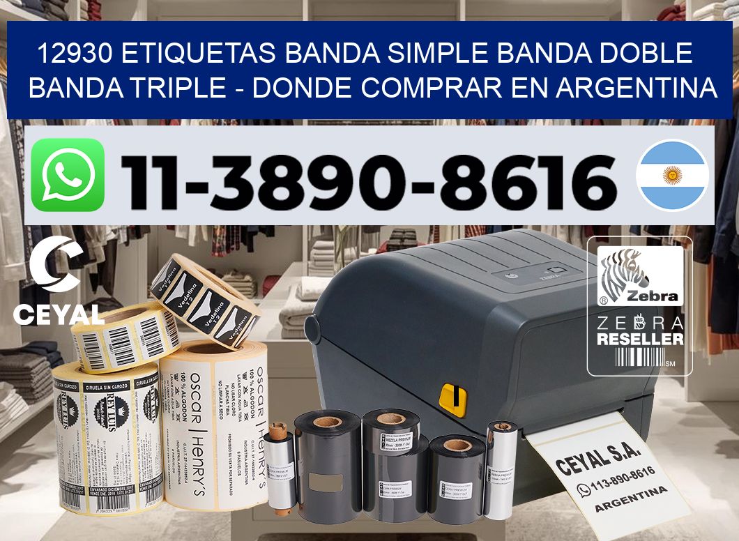 12930 etiquetas banda simple banda doble banda triple – Donde Comprar en Argentina
