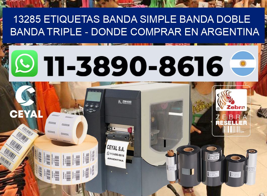 13285 etiquetas banda simple banda doble banda triple – Donde Comprar en Argentina
