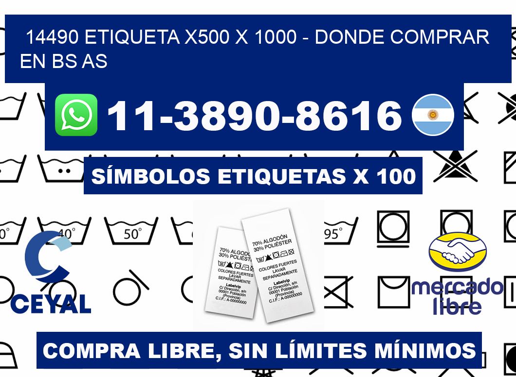 14490 etiqueta x500 x 1000 - Donde Comprar en bs as