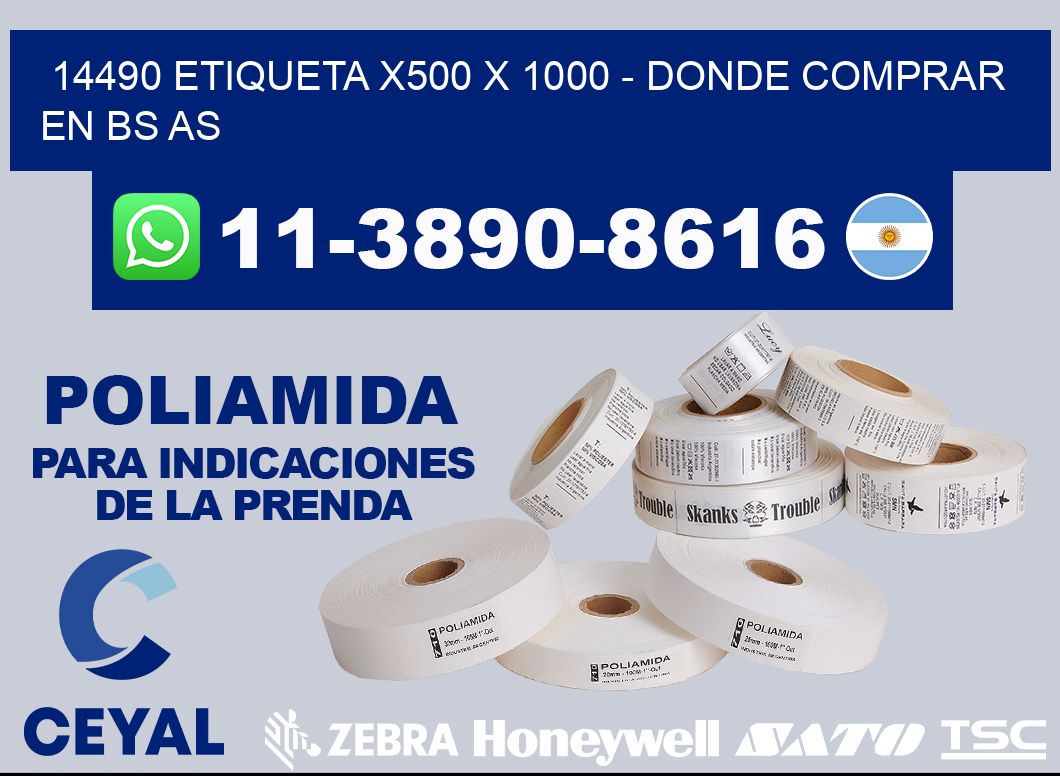 14490 etiqueta x500 x 1000 - Donde Comprar en bs as