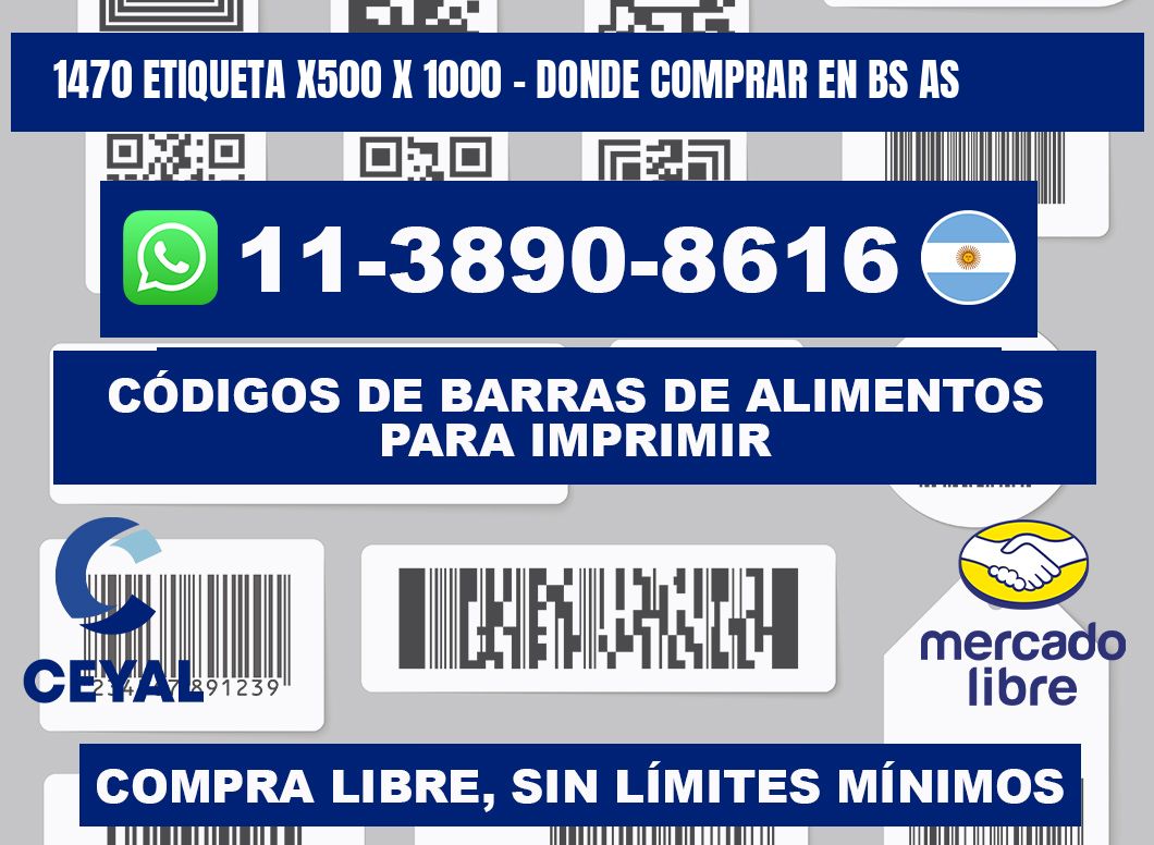 1470 etiqueta x500 x 1000 - Donde Comprar en bs as