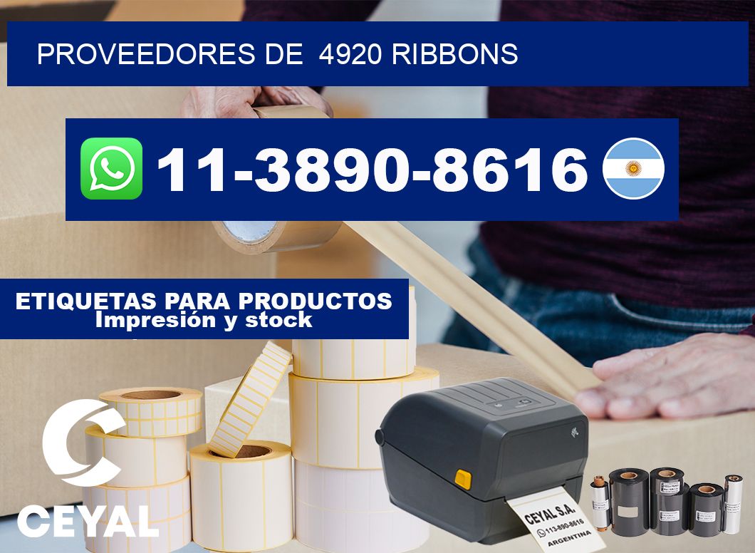 Proveedores de 4920 ribbons