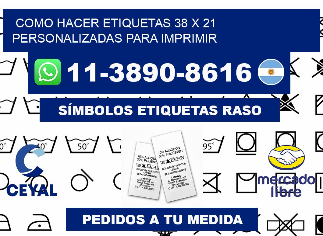 como hacer etiquetas 38 x 21 personalizadas para imprimir