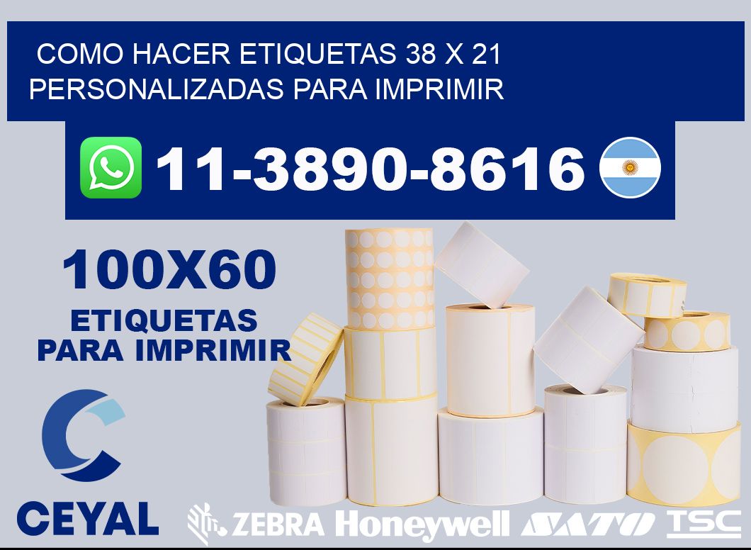 como hacer etiquetas 38 x 21 personalizadas para imprimir