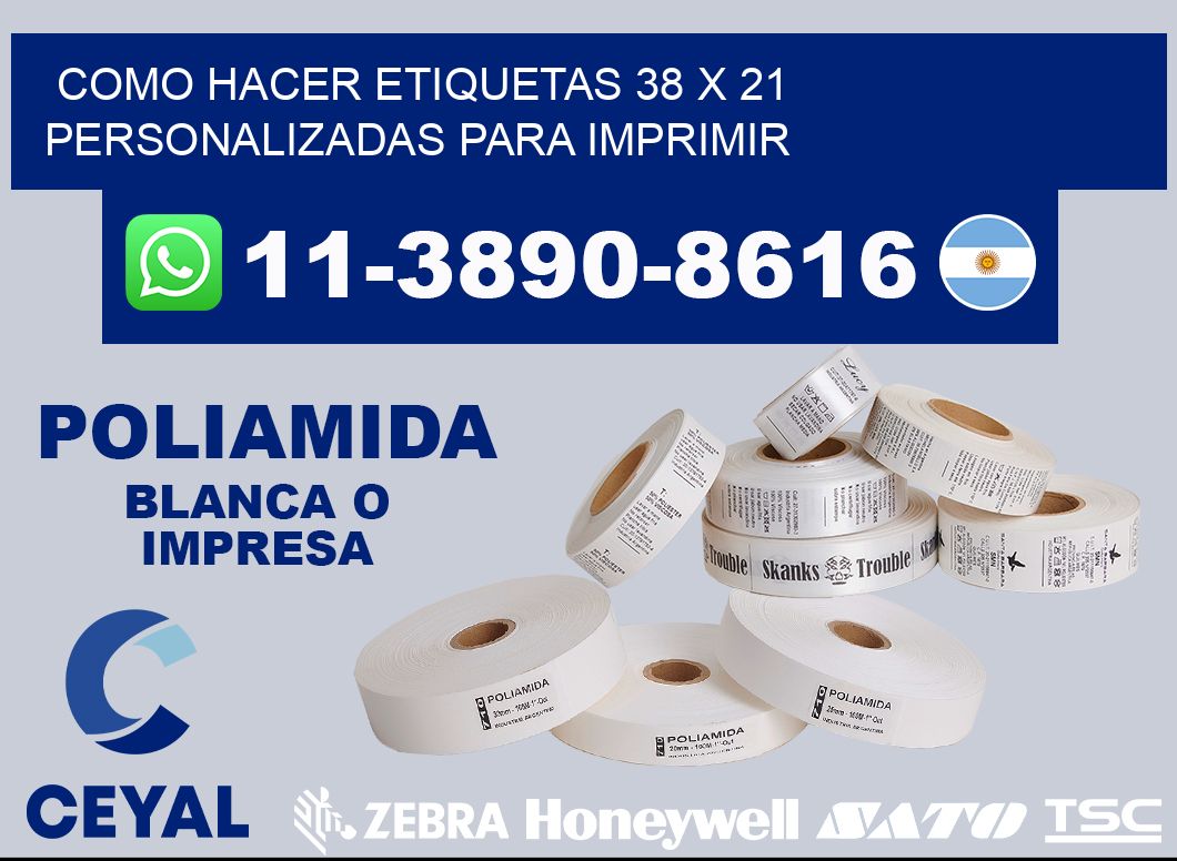 como hacer etiquetas 38 x 21 personalizadas para imprimir