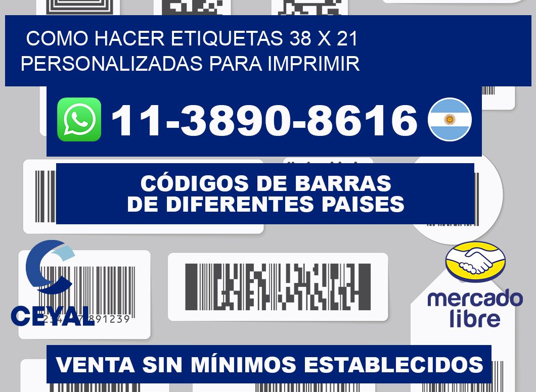 como hacer etiquetas 38 x 21 personalizadas para imprimir