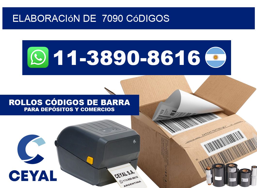 elaboración de  7090 códigos