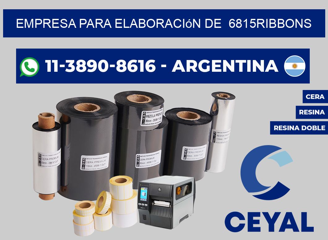 empresa para elaboración de  6815ribbons