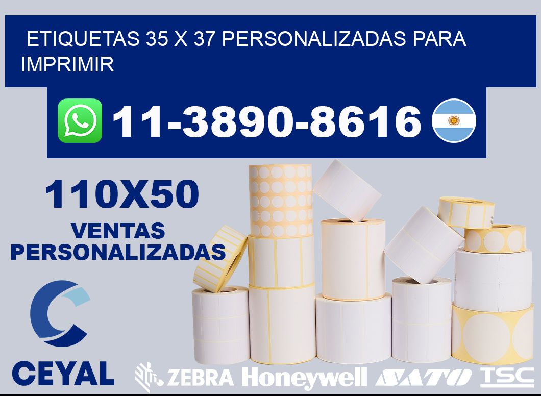 etiquetas 35 x 37 personalizadas para imprimir