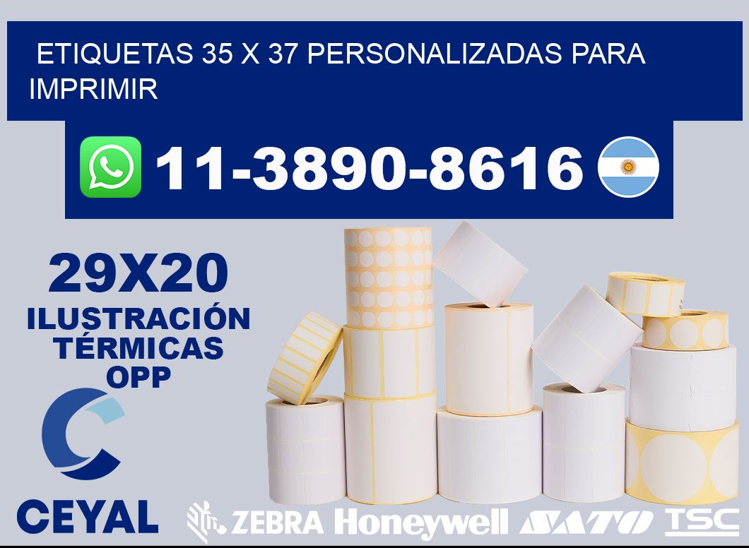 etiquetas 35 x 37 personalizadas para imprimir