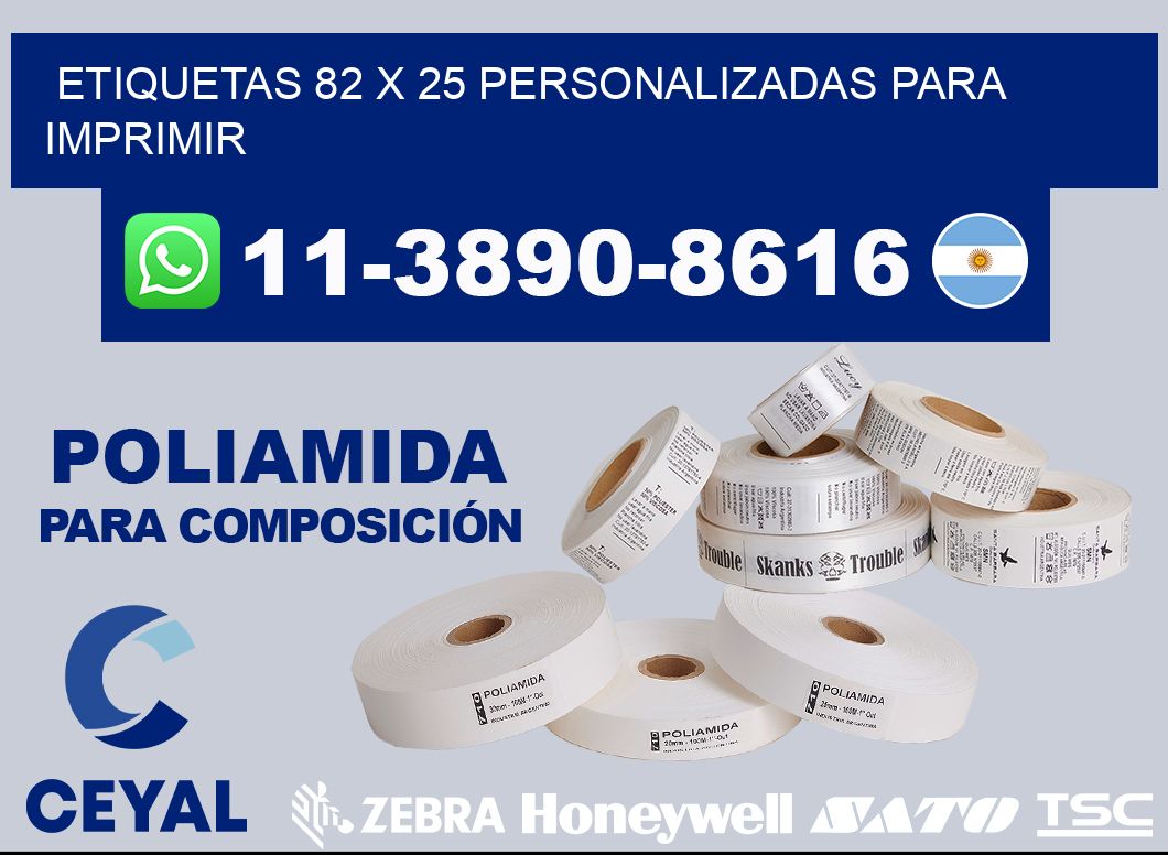 etiquetas 82 x 25 personalizadas para imprimir