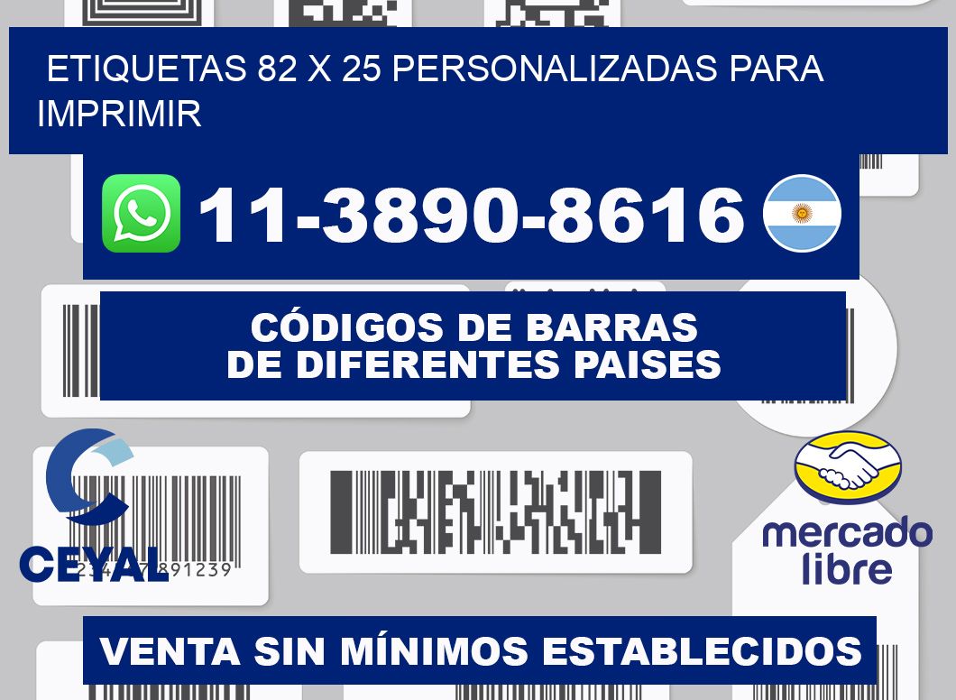 etiquetas 82 x 25 personalizadas para imprimir