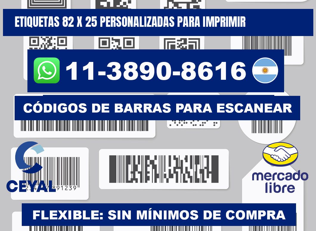etiquetas 82 x 25 personalizadas para imprimir