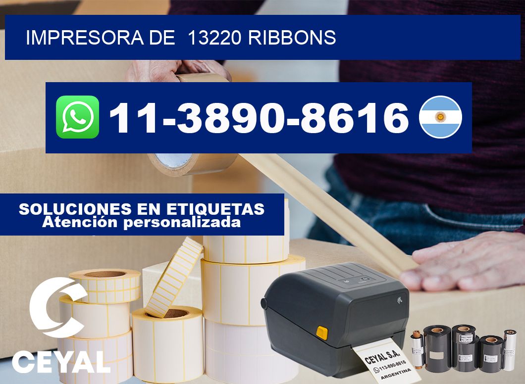 impresora de 13220 ribbons