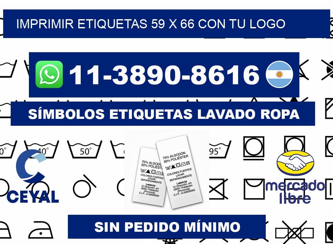 imprimir etiquetas 59 x 66 con tu logo