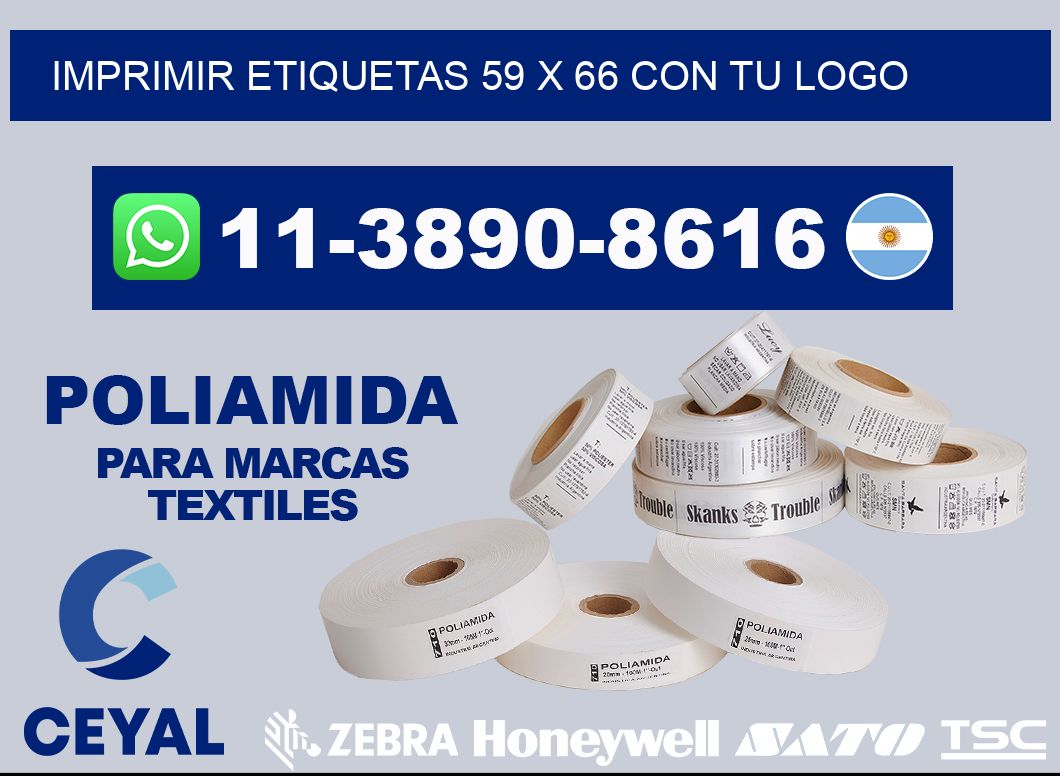 imprimir etiquetas 59 x 66 con tu logo