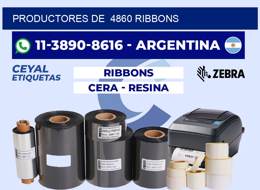 productores de  4860 ribbons