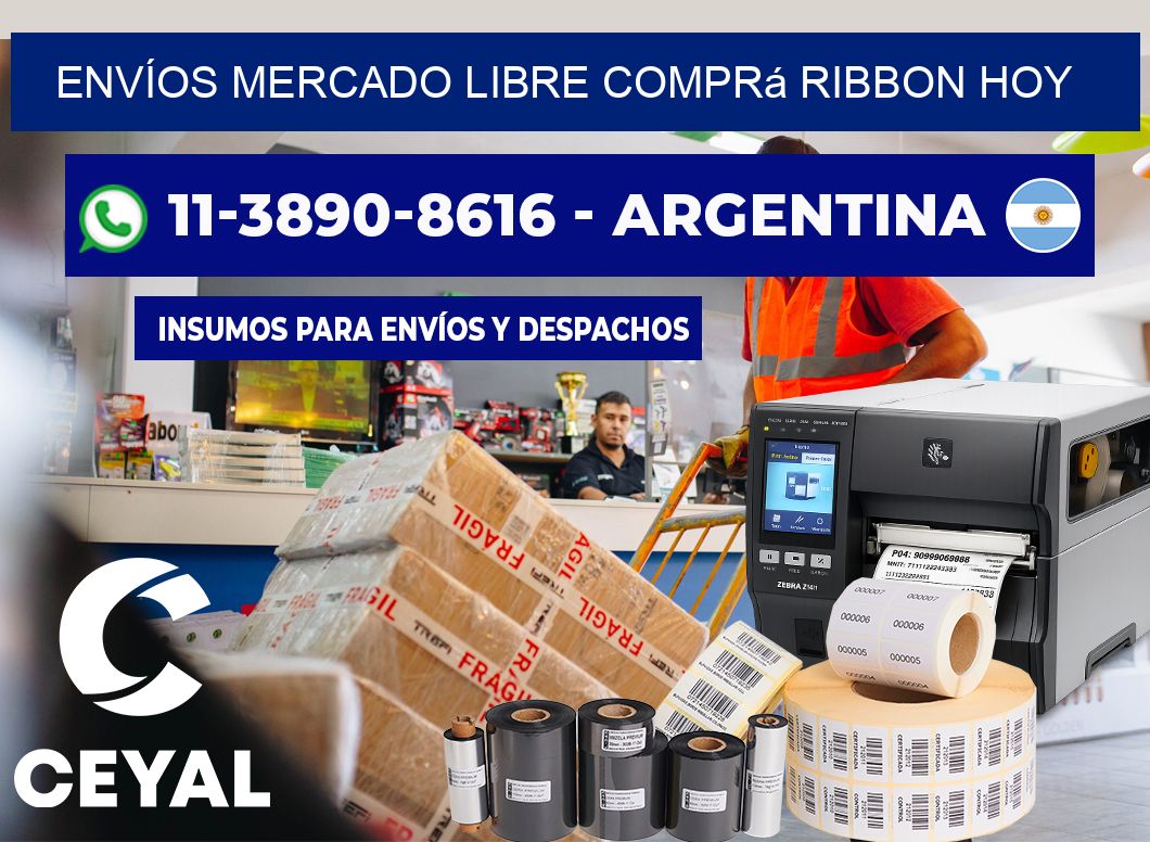 ENVÍOS MERCADO LIBRE Comprá ribbon hoy