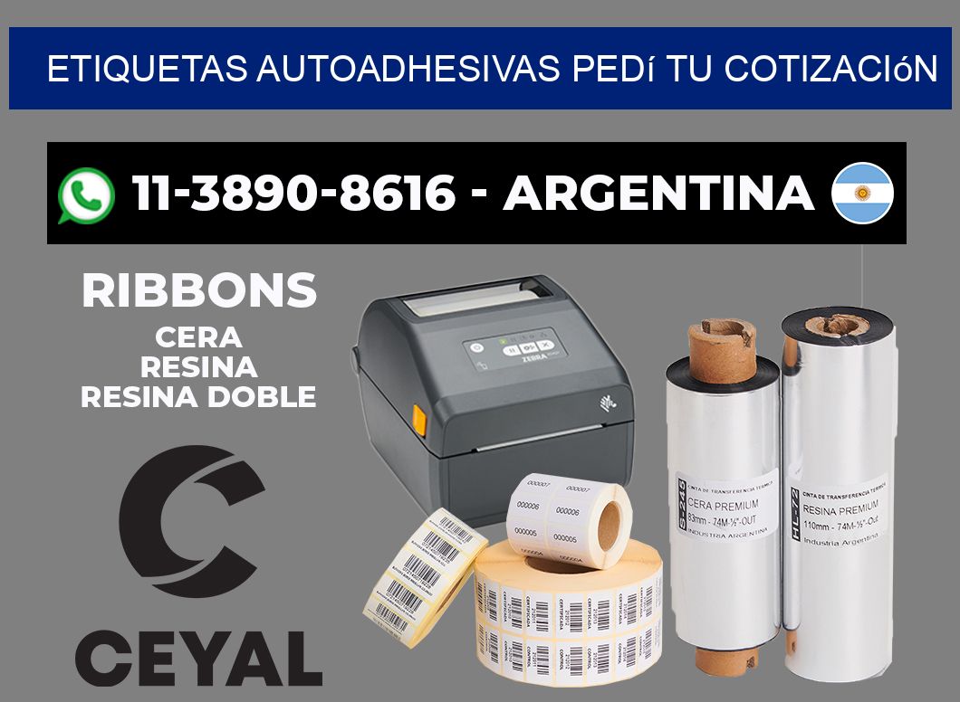 ETIQUETAS AUTOADHESIVAS Pedí tu cotización