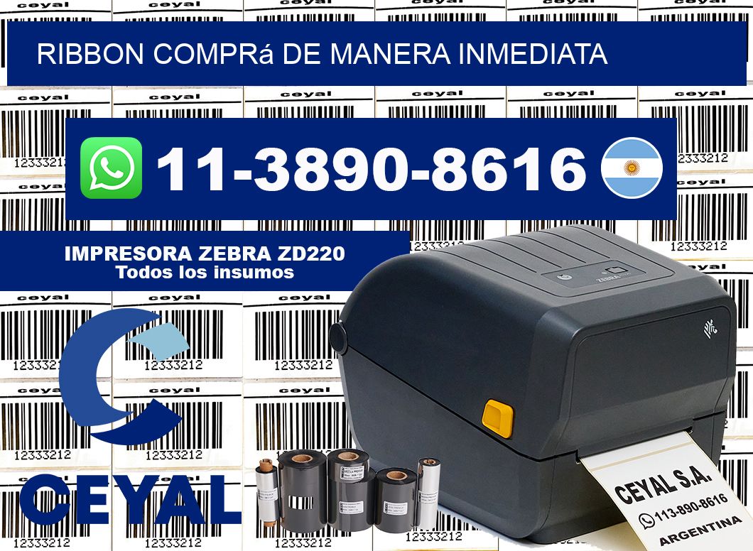 ribbon Comprá de manera inmediata