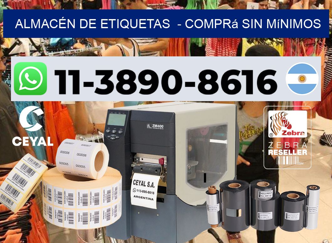 ALMACÉN DE ETIQUETAS  - Comprá sin mínimos