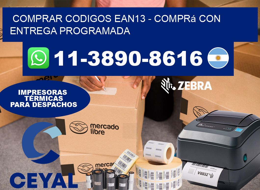 COMPRAR CODIGOS EAN13 - Comprá con entrega programada