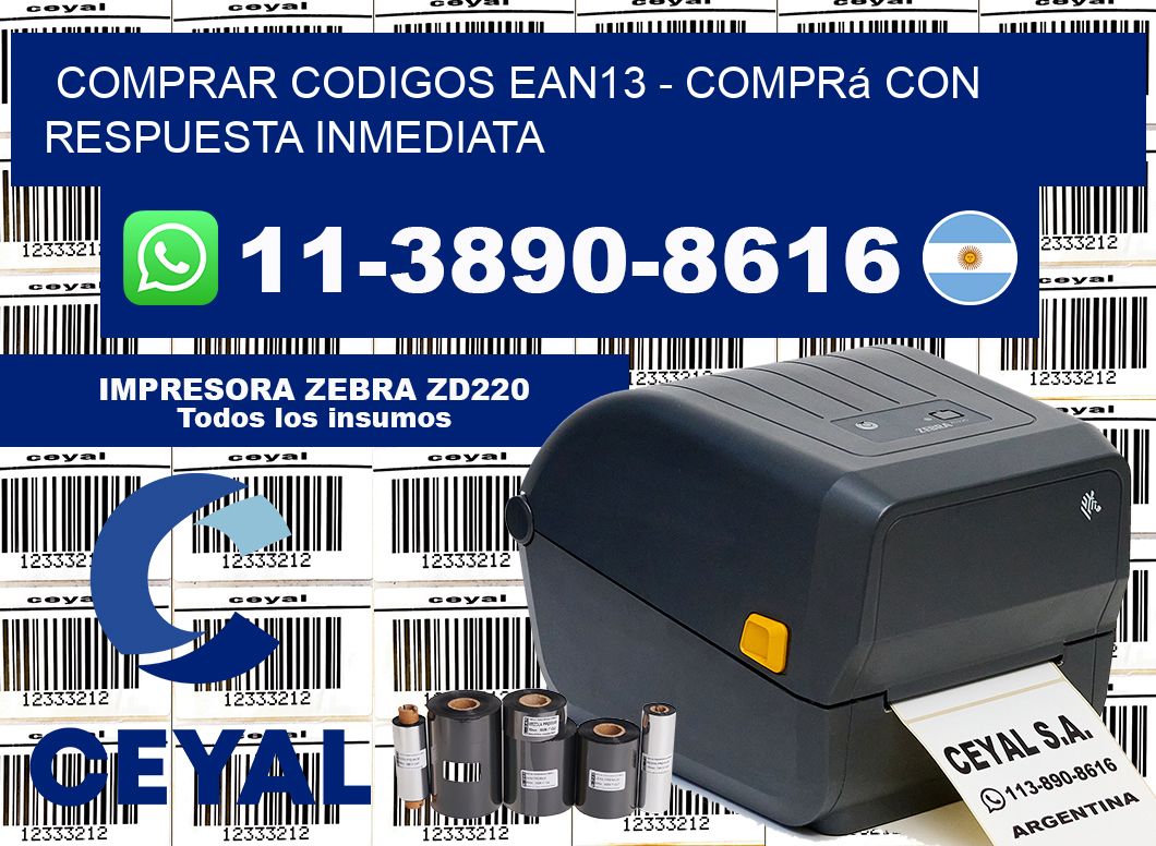 COMPRAR CODIGOS EAN13 - Comprá con respuesta inmediata