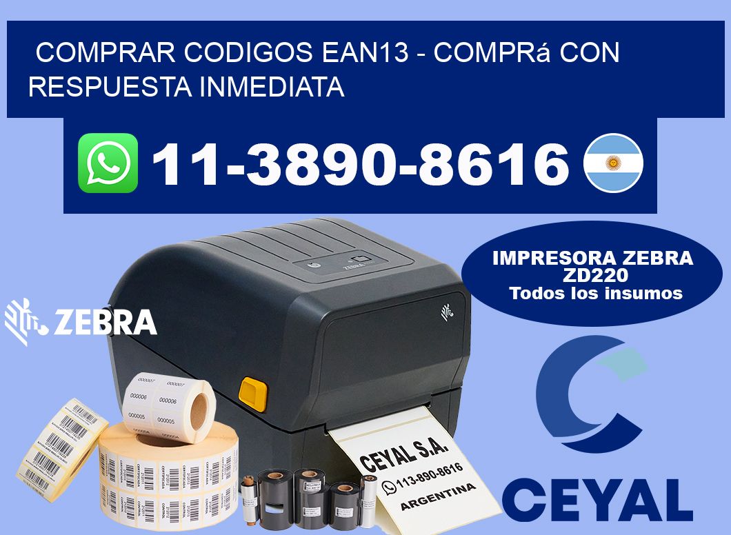 COMPRAR CODIGOS EAN13 - Comprá con respuesta inmediata