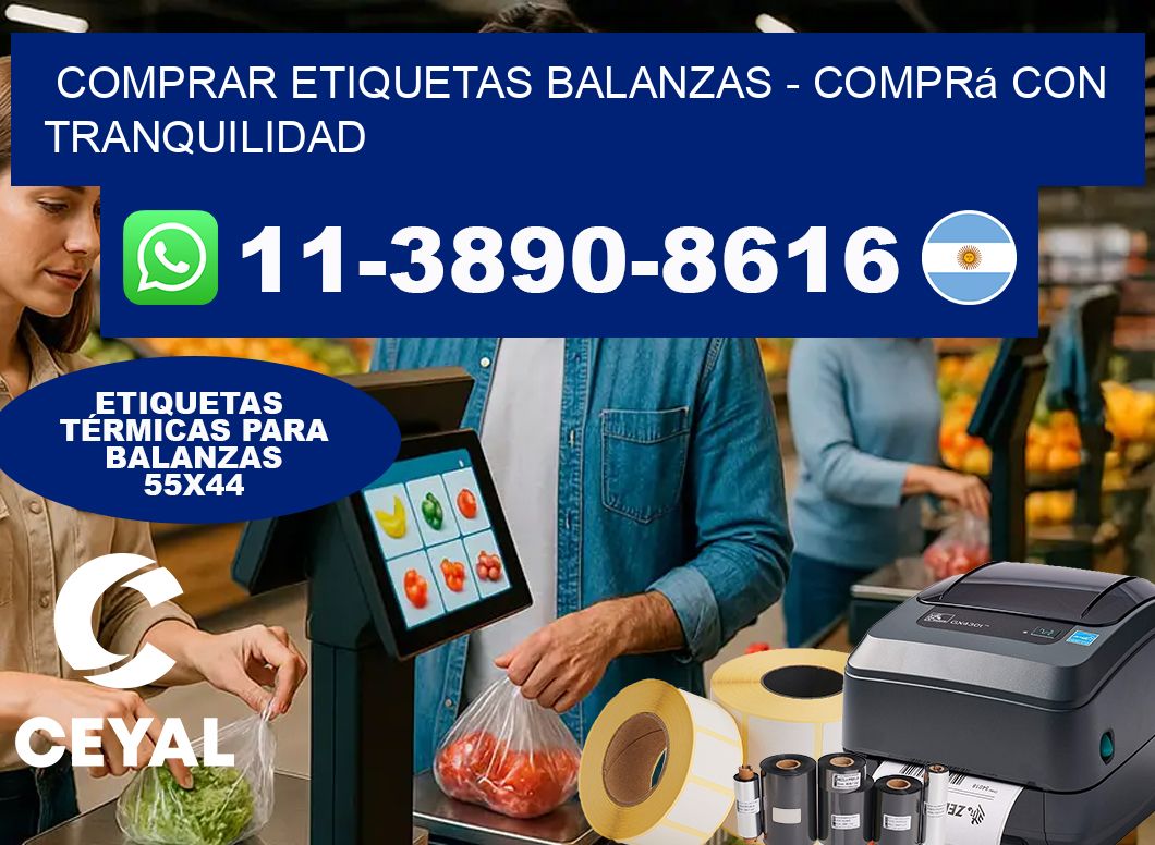 COMPRAR ETIQUETAS BALANZAS – Comprá con tranquilidad