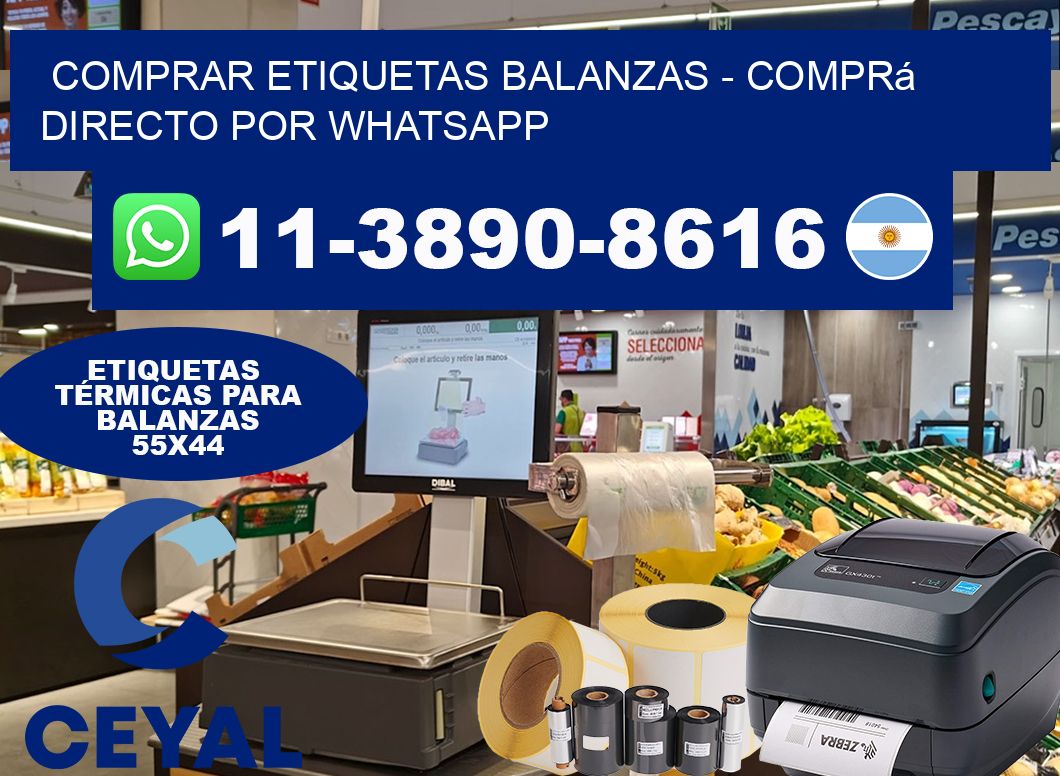 COMPRAR ETIQUETAS BALANZAS – Comprá directo por WhatsApp