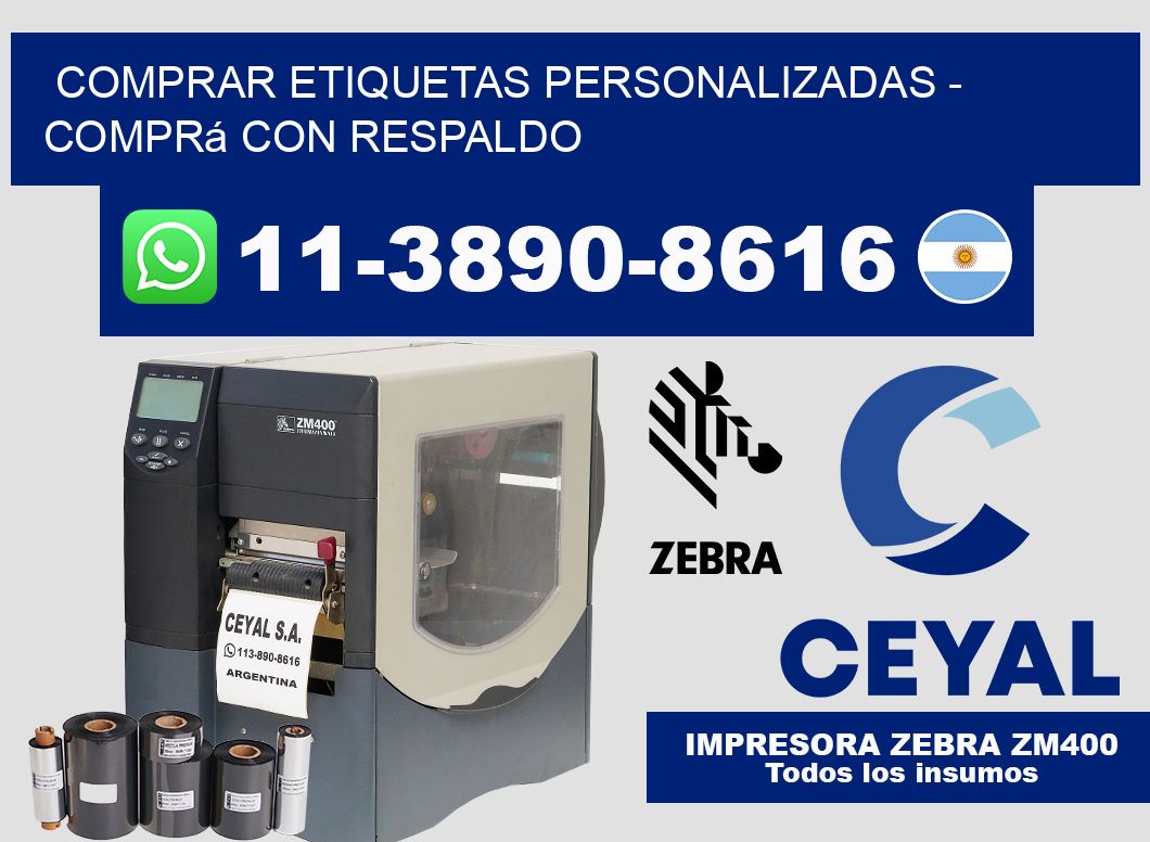 COMPRAR ETIQUETAS PERSONALIZADAS - Comprá con respaldo