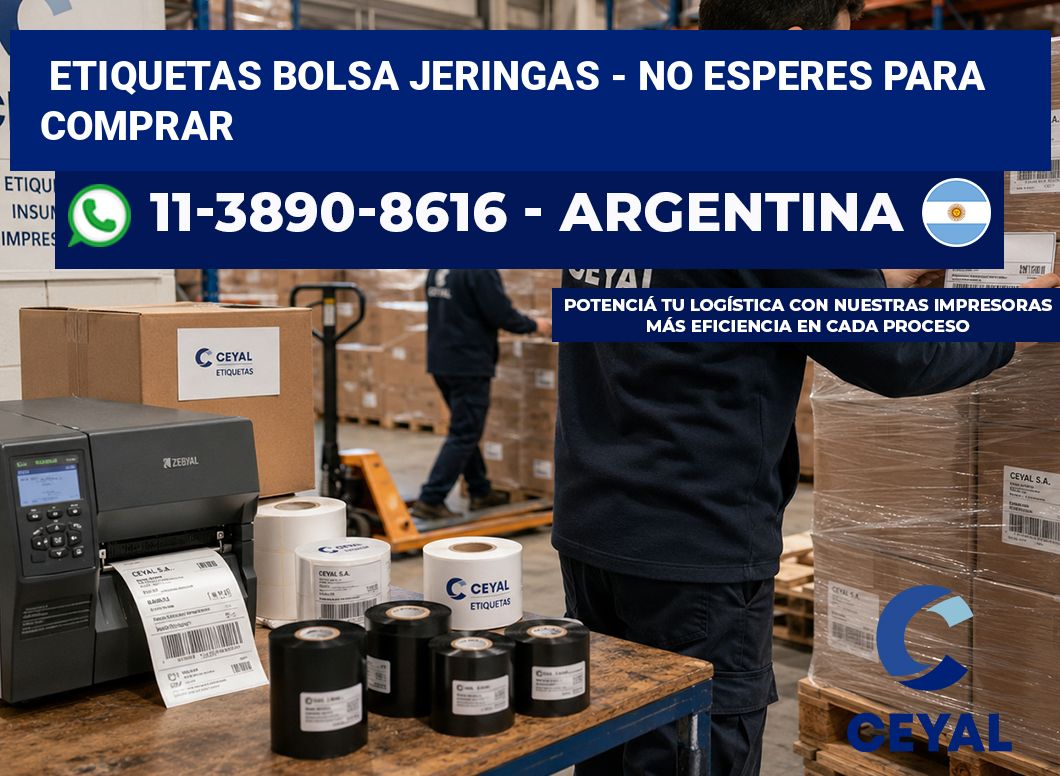 Etiquetas Bolsa jeringas – No esperes para comprar