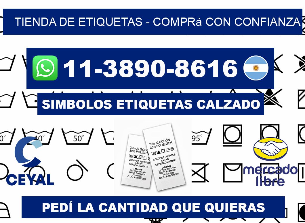 TIENDA DE ETIQUETAS - Comprá con confianza