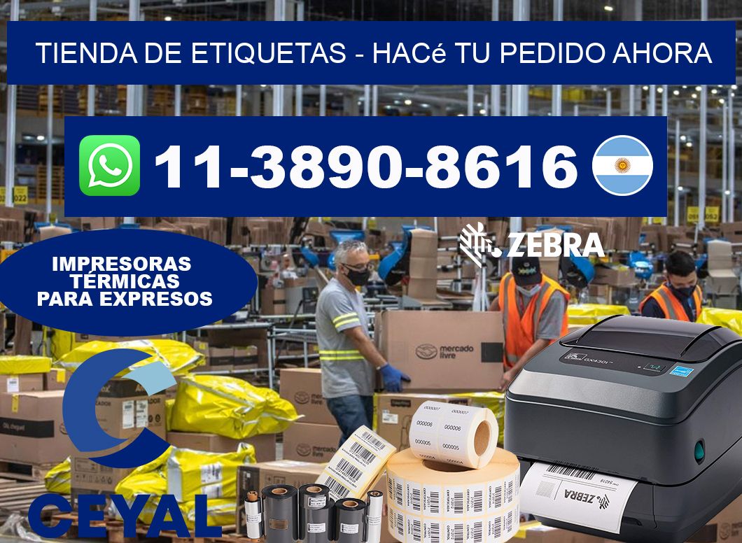 TIENDA DE ETIQUETAS – Hacé tu pedido ahora