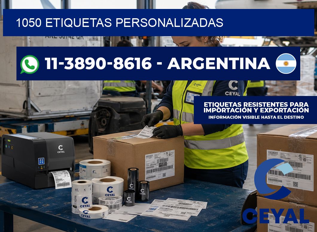 1050 ETIQUETAS PERSONALIZADAS