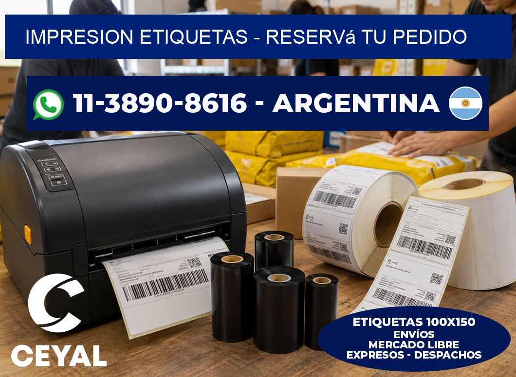 IMPRESION ETIQUETAS – Reservá tu pedido