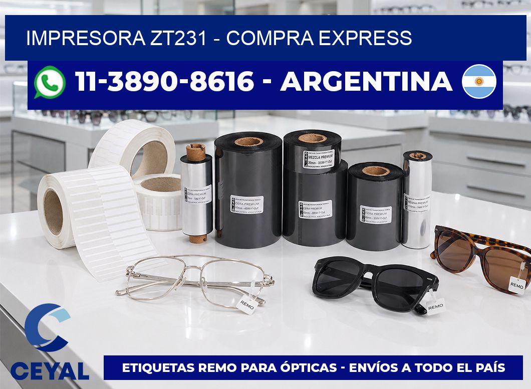 IMPRESORA ZT231 - Compra express