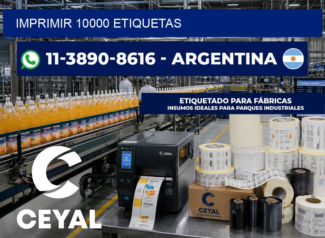 IMPRIMIR 10000 ETIQUETAS