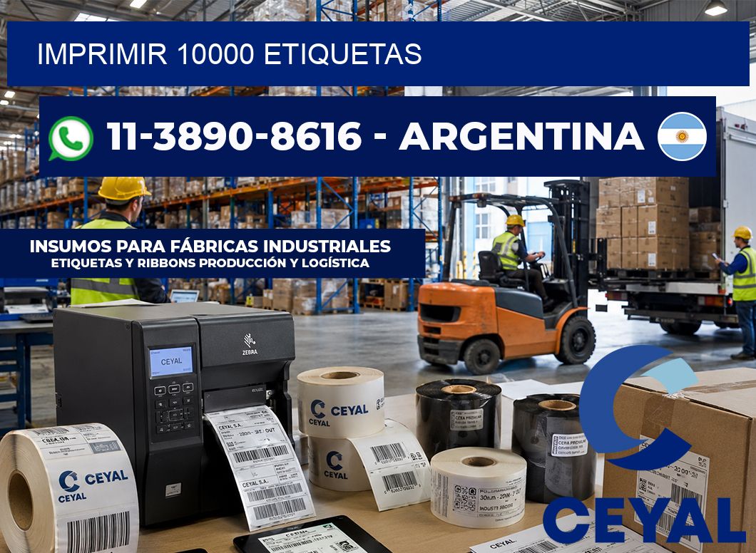 IMPRIMIR 10000 ETIQUETAS