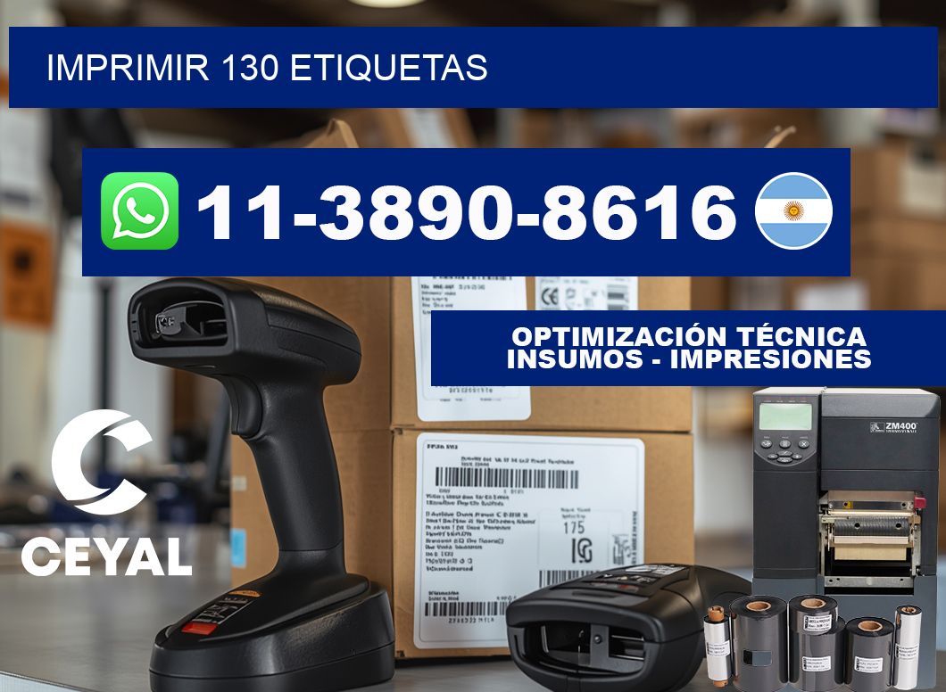 IMPRIMIR 130 ETIQUETAS