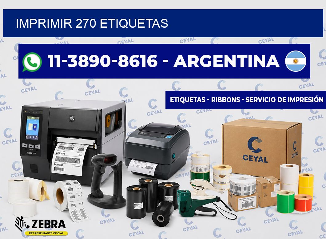 IMPRIMIR 270 ETIQUETAS