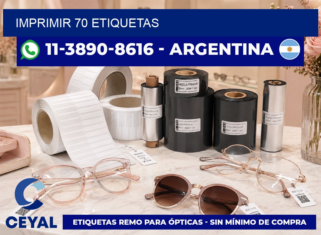 IMPRIMIR 70 ETIQUETAS