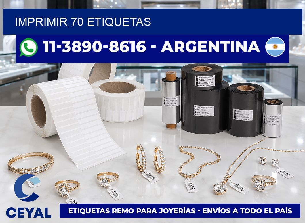 IMPRIMIR 70 ETIQUETAS