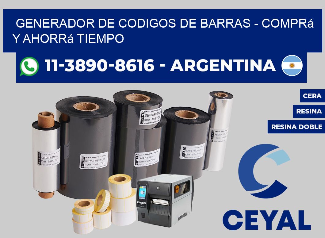 generador de codigos de barras - Comprá y ahorrá tiempo