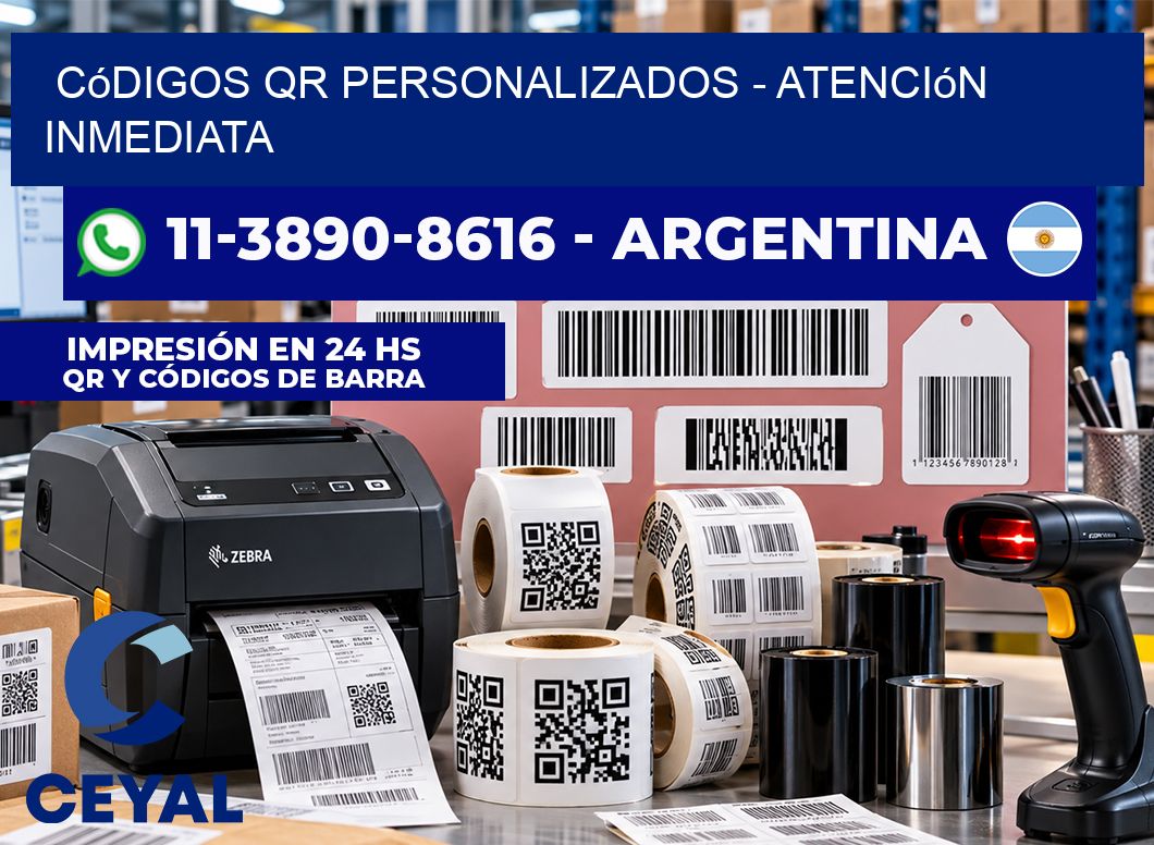 Códigos QR Personalizados – Atención inmediata