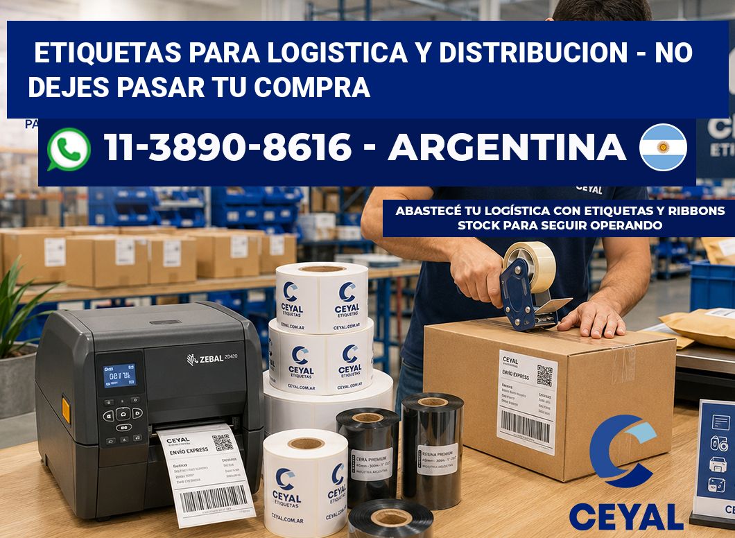 ETIQUETAS PARA LOGISTICA Y DISTRIBUCION – No dejes pasar tu compra