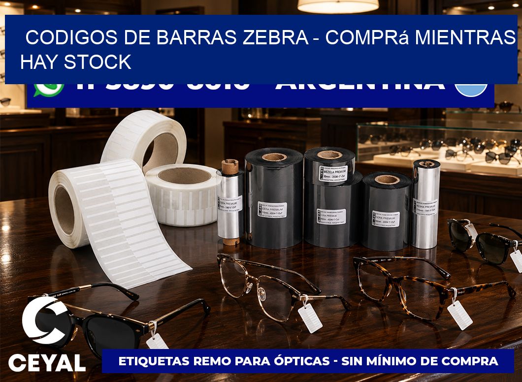 codigos de barras zebra - Comprá mientras hay stock