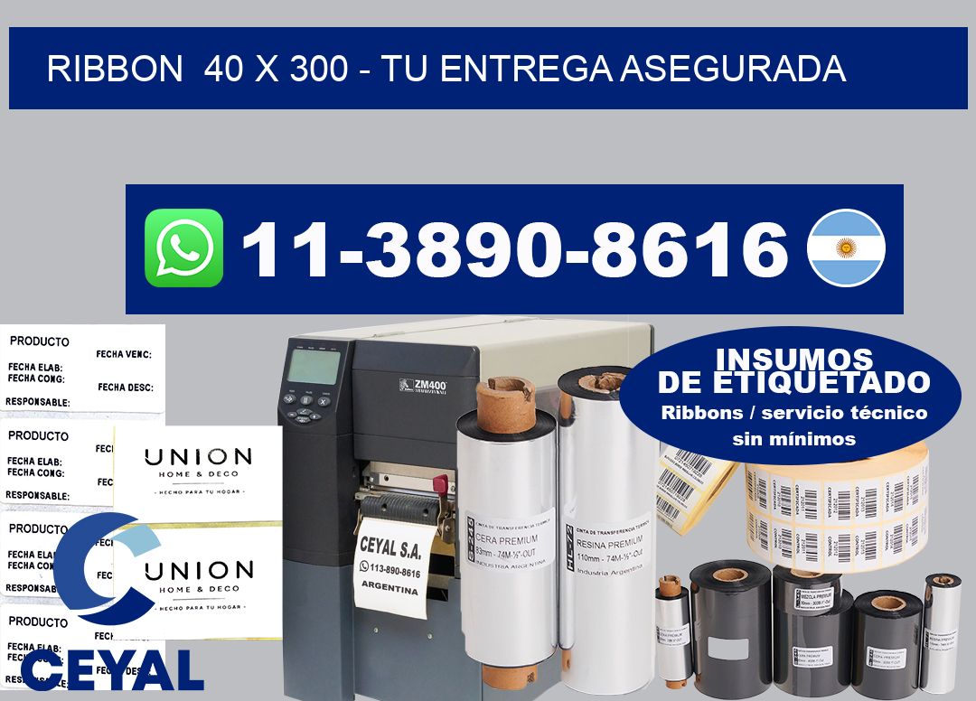 ribbon 40 x 300 - Tu entrega asegurada